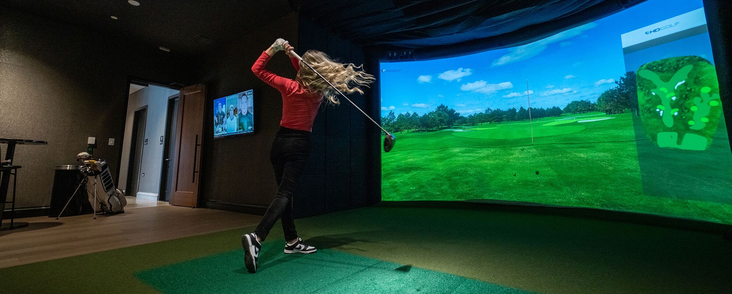 Sport simulator at The Burnham Club