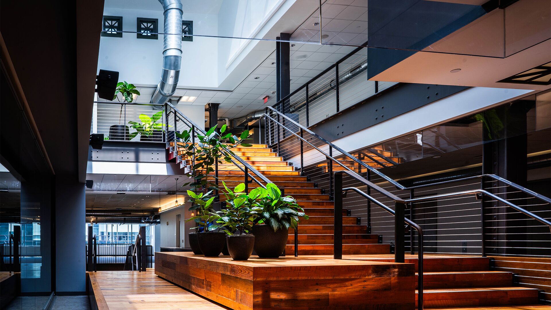 The Burnham — 7th Floor Staircase